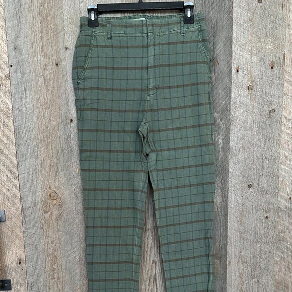 Sundance Green Plaid Pants - Picture 2 of 6